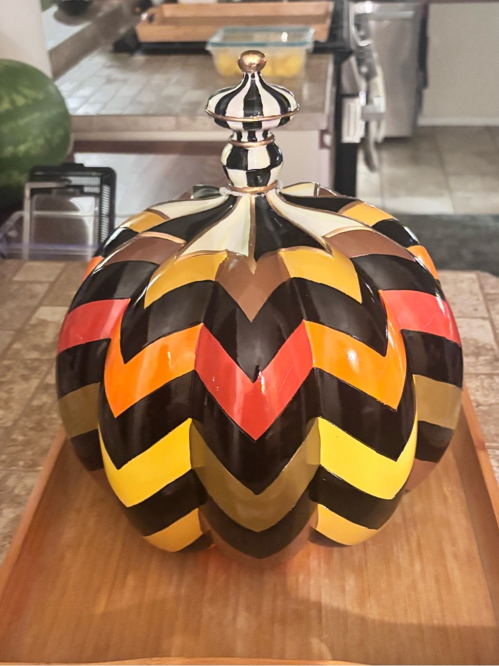 MacKenzie-Childs
Chevron
Decorative
Pumpkin
